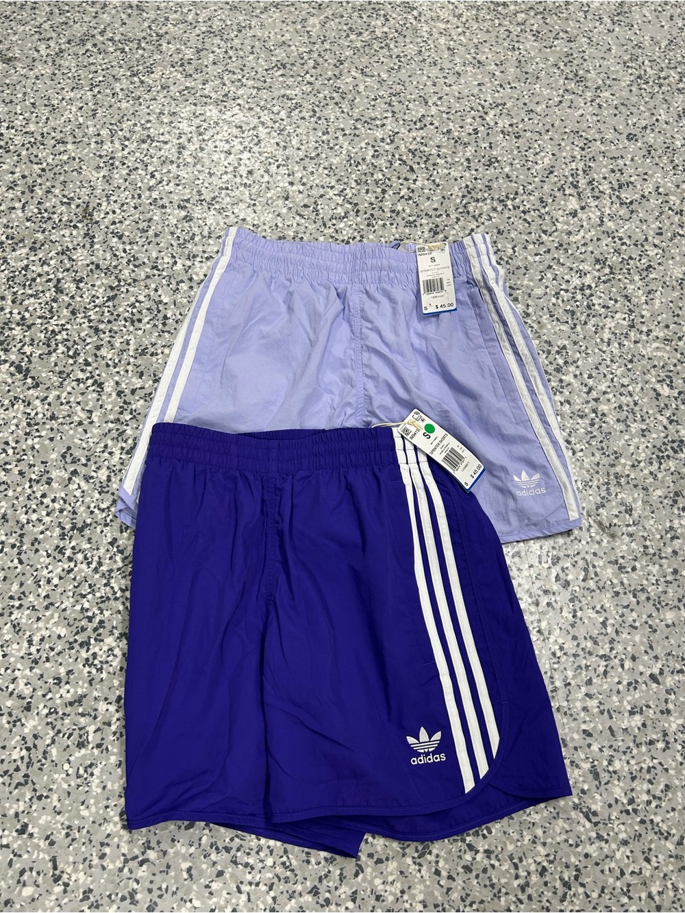 adidas 3-Stripes Athletic Shorts men’s lot of 2 NWT small